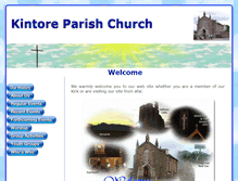 Tablet Screenshot of kintorekirk.org